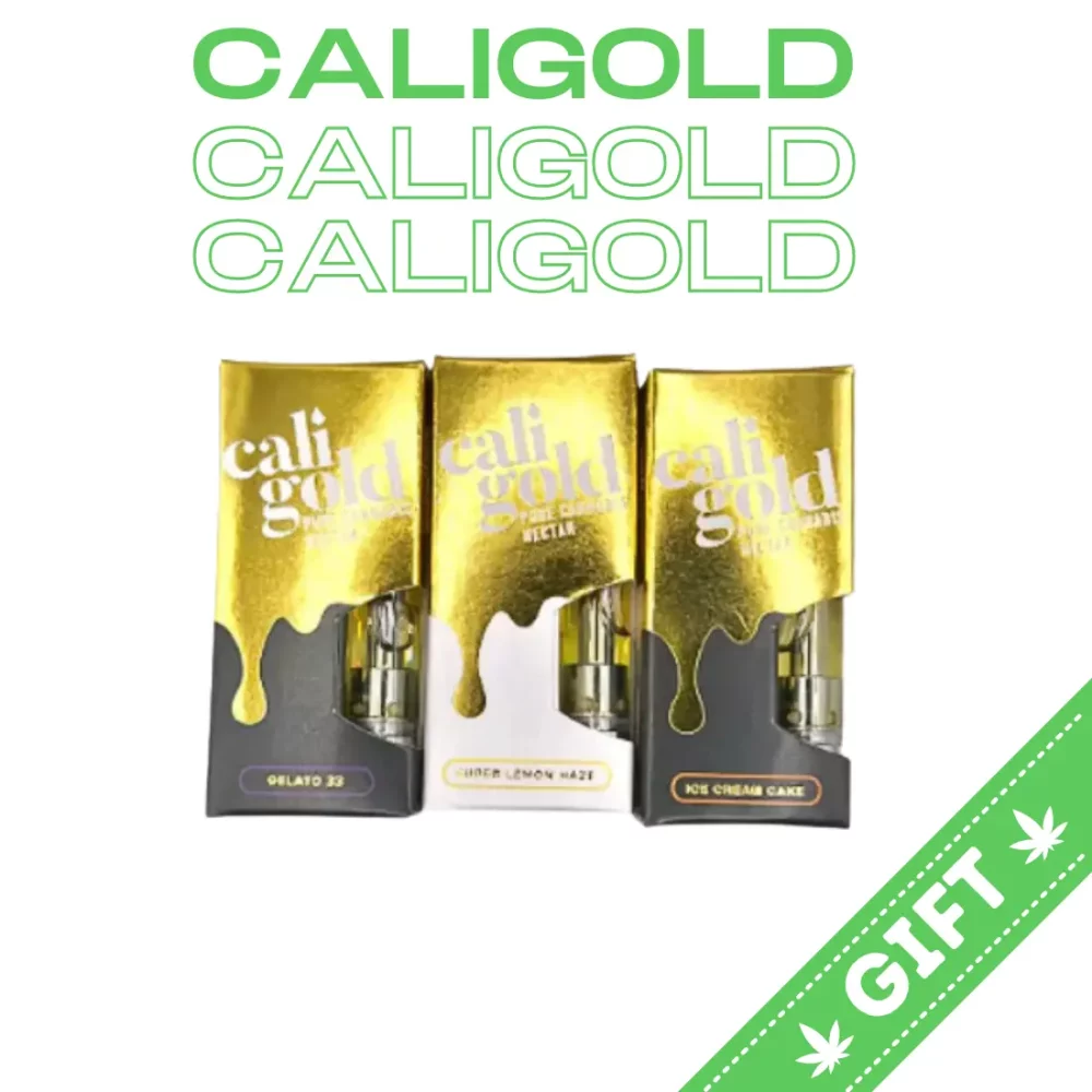 Experience relief from stress, anxiety, depression with CaliGold cartridges. Giving Tree.