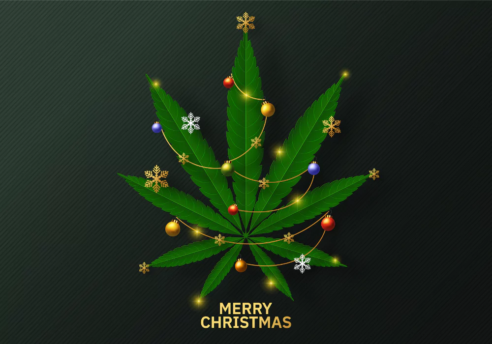 cannabis-themed-christmas-party-decorations